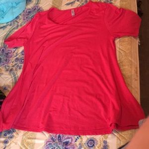 Lularoe pink shirt